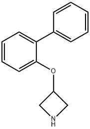 3-([1,1'-Biphenyl]-2-yloxy)azetidine Structure