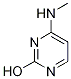 4-(Methylamino)-2-pyrimidinol 구조식 이미지