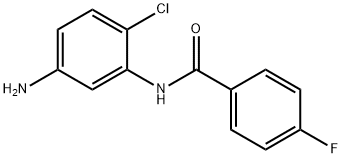 N-(5-Amino-2-chlorophenyl)-4-fluorobenzamide Structure