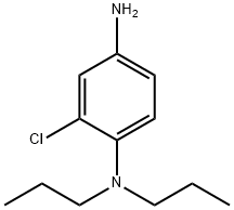 2-Chloro-N~1~,N~1~-dipropyl-1,4-benzenediamine 구조식 이미지