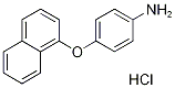 4-(1-Naphthyloxy)aniline hydrochloride Structure