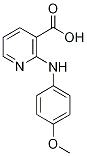 2-(4-Methoxy-phenylamino)-nicotinic acid 구조식 이미지