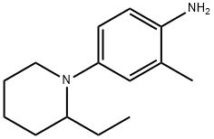 4-(2-Ethyl-1-piperidinyl)-2-methylaniline 구조식 이미지