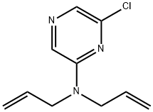 N,N-Diallyl-6-chloro-2-pyrazinamine 구조식 이미지