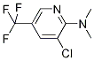 3-Chloro-N,N-dimethyl-5-(trifluoromethyl)-2-pyridinamine 구조식 이미지