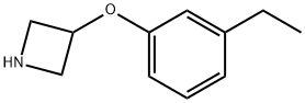 3-(3-Ethylphenoxy)azetidine 구조식 이미지
