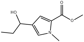 Methyl 4-(1-hydroxypropyl)-1-methyl-1H-pyrrole-2-carboxylate 구조식 이미지