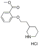 Methyl 2-[2-(3-piperidinyl)ethoxy]benzoatehydrochloride Structure