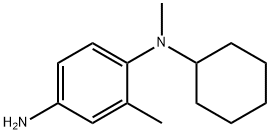 N-1-Cyclohexyl-N-1,2-dimethyl-1,4-benzenediamine 구조식 이미지