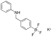 Potassium [4-(phenylaminomethyl)phenyl]trifluoroborate 구조식 이미지