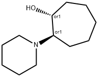 trans-2-Piperidin-1-ylcycloheptanol 구조식 이미지