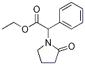 (2-Oxo-pyrrolidin-1-yl)-phenyl-acetic acid ethyl ester Structure