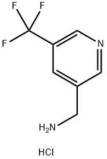 C-(5-Trifluoromethyl-pyridin-3-yl)-methylamine dihydrochloride Structure