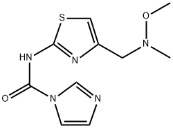 Imidazole-1-carboxylic acid {4-[(methoxy-methyl-amino)-methyl]-thiazol-2-yl}-amide Structure