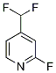 2-Fluoro-4-(difluoromethyl)pyridine 구조식 이미지