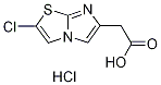 (2-Chloroimidazo[2,1-b][1,3]thiazol-6-yl)-acetic acid hydrochloride 구조식 이미지
