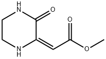 Methyl (2E)-(3-oxopiperazin-2-ylidene)acetate 구조식 이미지