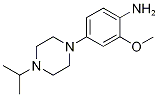 4-(4-Isopropylpiperazin-1-yl)-2-methoxyphenylamine Structure
