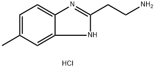 2-(6-Methyl-1H-benzimidazol-2 -yl)ethanamine hydrochloride Structure