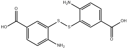 3,3'-Dithiobis(4-aminobenzoic acid) Structure