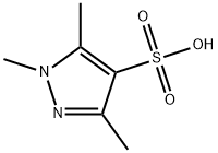 1,3,5-Trimethyl-1H-pyrazole-4-sulfonic acid Structure