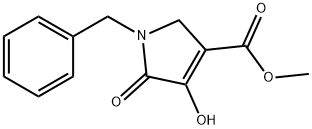 Methyl 1-benzyl-4-hydroxy-5-oxo-2,5-dihydro-1H-pyrrole-3-carboxylate Structure