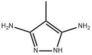 4-Methyl-1H-pyrazole-3,5-diamine 구조식 이미지
