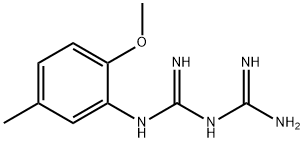 N-(2-Methoxy-5-methylphenyl)-imidodicarbonimidic diamide Structure