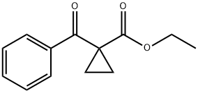 Ethyl 1-benzoylcyclopropanecarboxylate 구조식 이미지