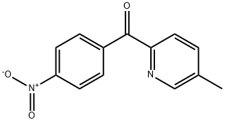 5-Methyl-2-(4-nitrobenzoyl)pyridine Structure