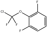 2,6-Difluoro-(chlorodifluoromethoxy)benzene 구조식 이미지