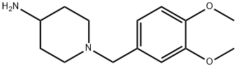 1-(3,4-DIMETHOXYBENZYL)PIPERIDIN-4-AMINE Structure