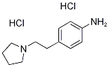 4-(2-PYRROLIDIN-1-YL-ETHYL)-PHENYLAMINEDIHYDROCHLORIDE Structure