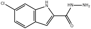 6-CHLOROINDOLE-2-CARBOHYDRAZIDE 구조식 이미지
