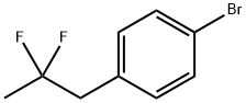 1-BROMO-4-(2,2-DIFLUOROPROPYL)BENZENE Structure