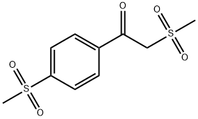 2-(methylsulfonyl)-1-[4-(methylsulfonyl)phenyl]-1-ethanone Structure