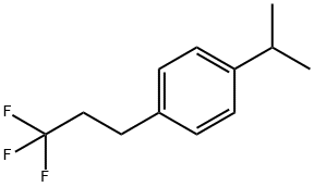 1-Isopropyl-4-(3,3,3-trifluoropropyl)benzene Structure