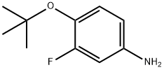 4-tert-Butoxy-3-fluoroaniline 구조식 이미지