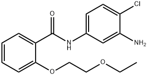 N-(3-Amino-4-chlorophenyl)-2-(2-ethoxyethoxy)-benzamide Structure