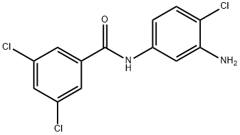 N-(3-Amino-4-chlorophenyl)-3,5-dichlorobenzamide Structure