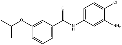 N-(3-Amino-4-chlorophenyl)-3-isopropoxybenzamide 구조식 이미지