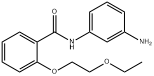 N-(3-Aminophenyl)-2-(2-ethoxyethoxy)benzamide Structure