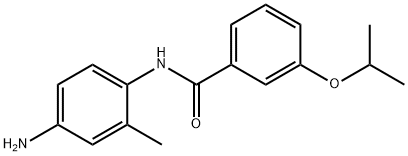 N-(4-Amino-2-methylphenyl)-3-isopropoxybenzamide 구조식 이미지
