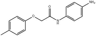 N-(4-Aminophenyl)-2-(4-methylphenoxy)acetamide 구조식 이미지