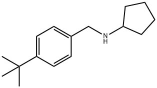 N-[4-(tert-Butyl)benzyl]cyclopentanamine Structure