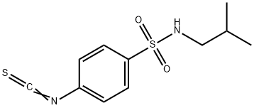 N-Isobutyl-4-isothiocyanatobenzenesulfonamide 구조식 이미지