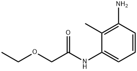 N-(3-amino-2-methylphenyl)-2-ethoxyacetamide 구조식 이미지