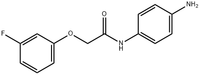 N-(4-aminophenyl)-2-(3-fluorophenoxy)acetamide Structure