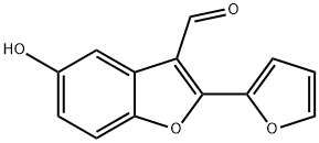 2-(2-furyl)-5-hydroxy-1-benzofuran-3-carbaldehyde 구조식 이미지