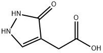 (3-hydroxy-1H-pyrazol-4-yl)acetic acid Structure